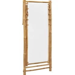 Silla de exterior Panda ajustable en 4 posiciones natural/blanco 62-93x60x108-123 cm