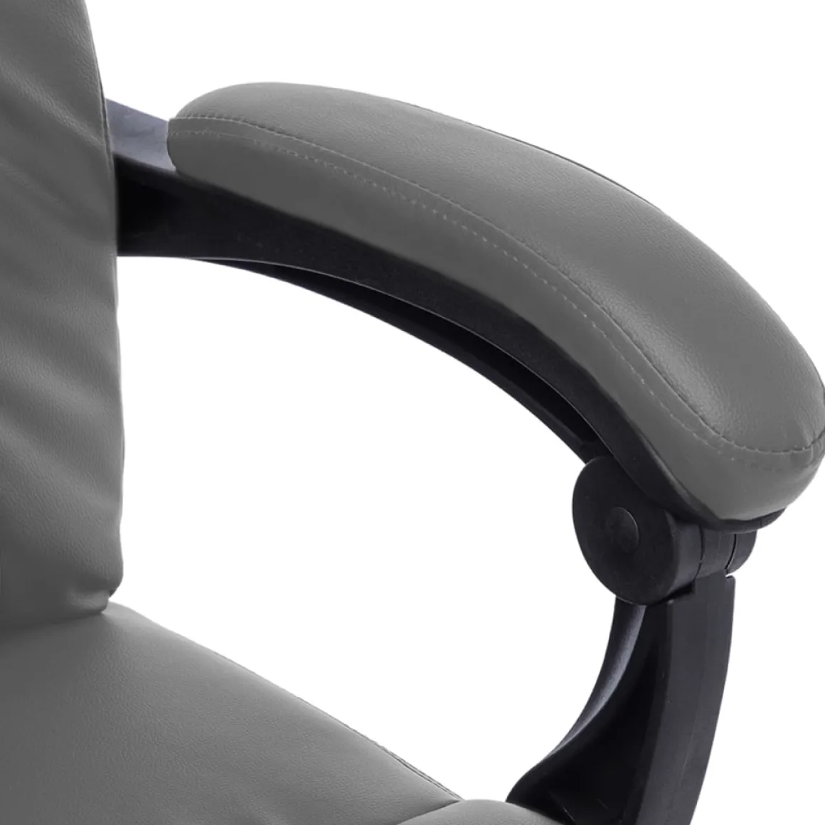 Silla de oficina Ammia función masaje reclinable 112-121x60x64 cm