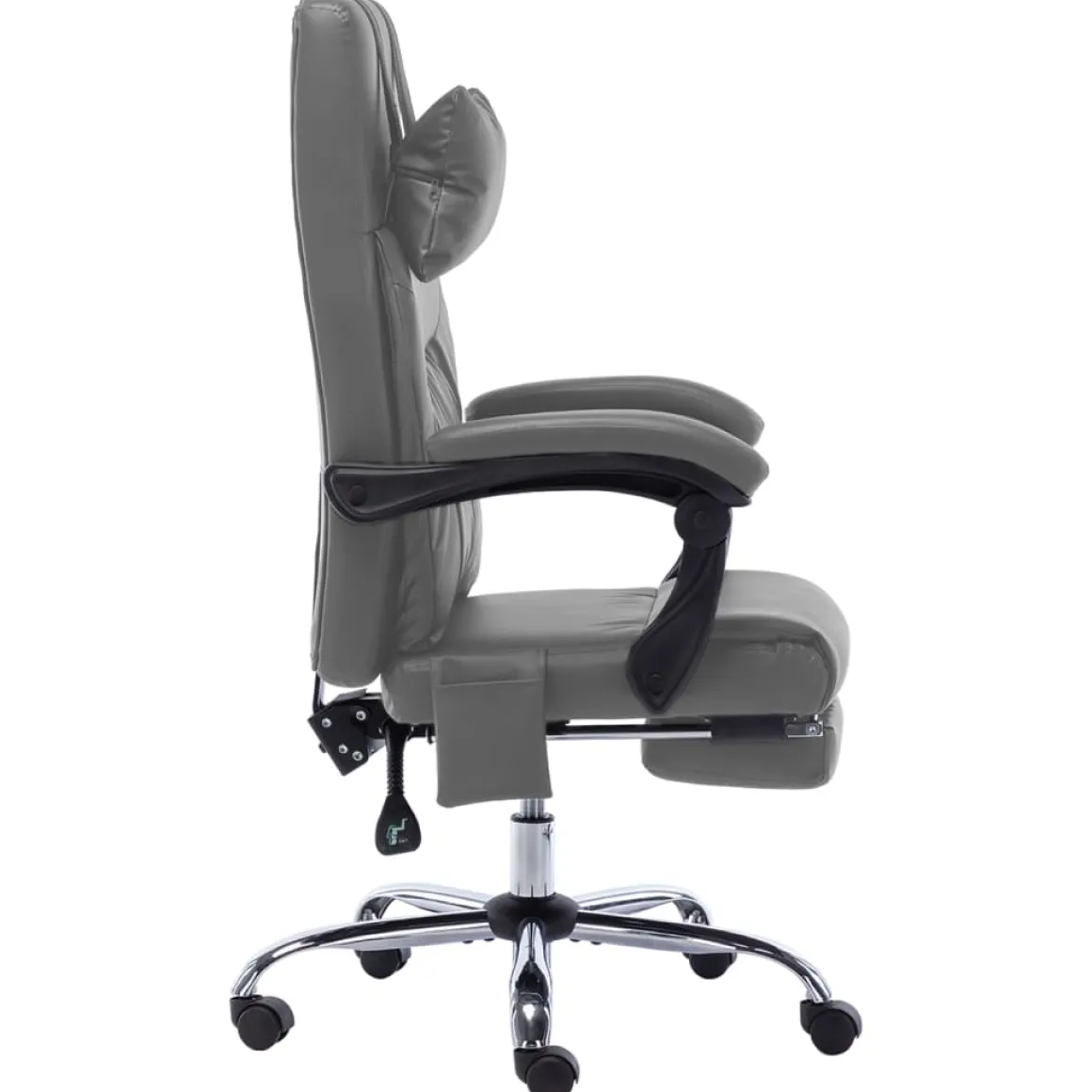 Silla de oficina Ammia función masaje reclinable 112-121x60x64 cm