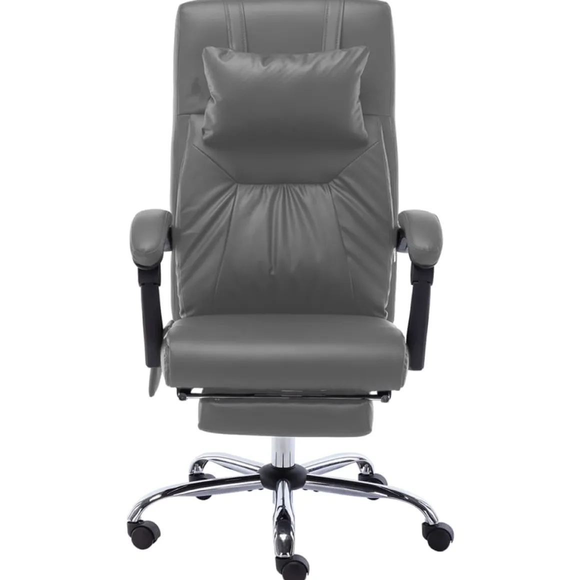 Silla de oficina Ammia función masaje reclinable 112-121x60x64 cm