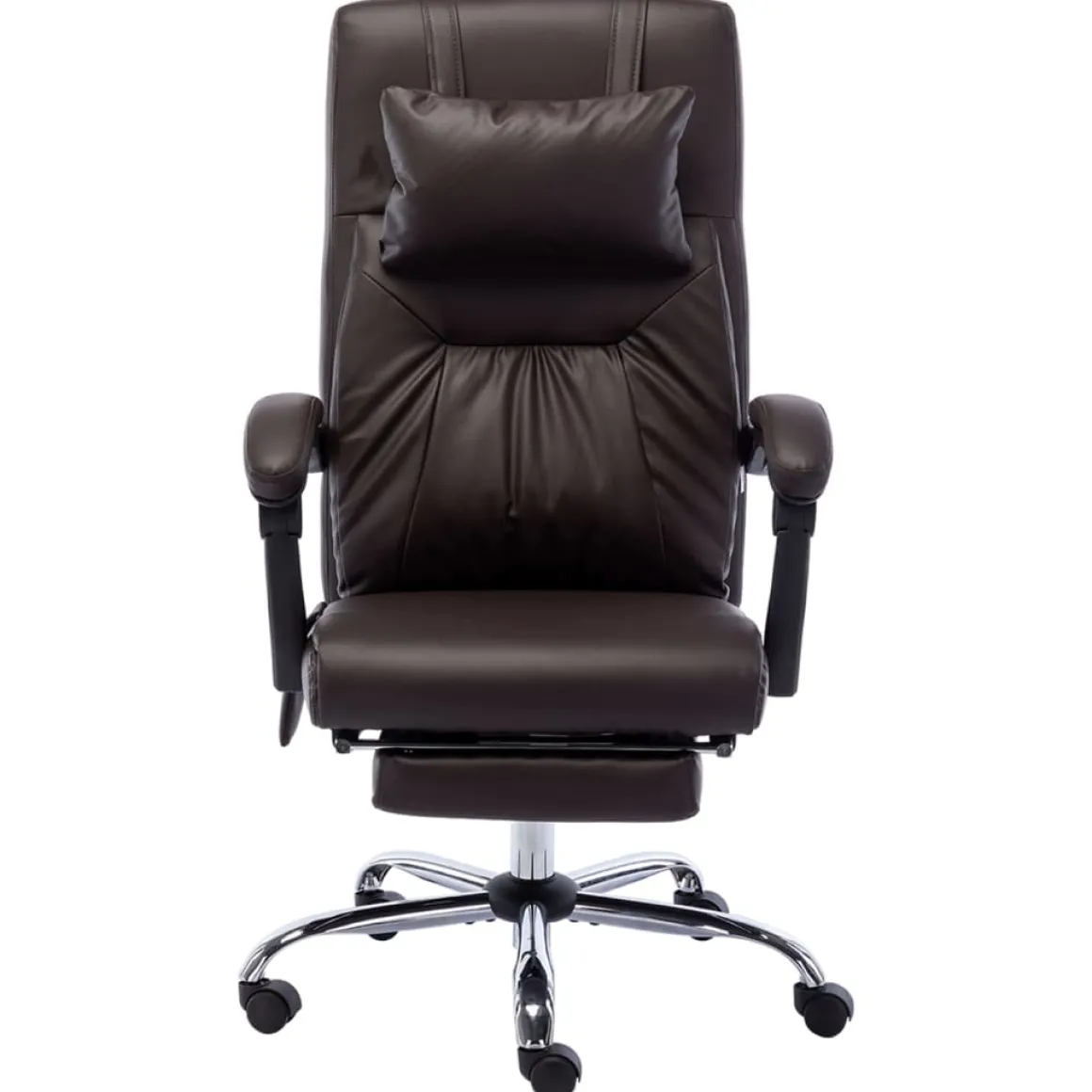 Silla de oficina Ammia función masaje reclinable 112-121x60x64 cm