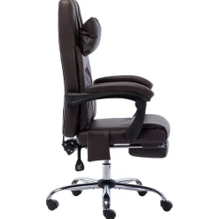 Silla de oficina Ammia función masaje reclinable 112-121x60x64 cm