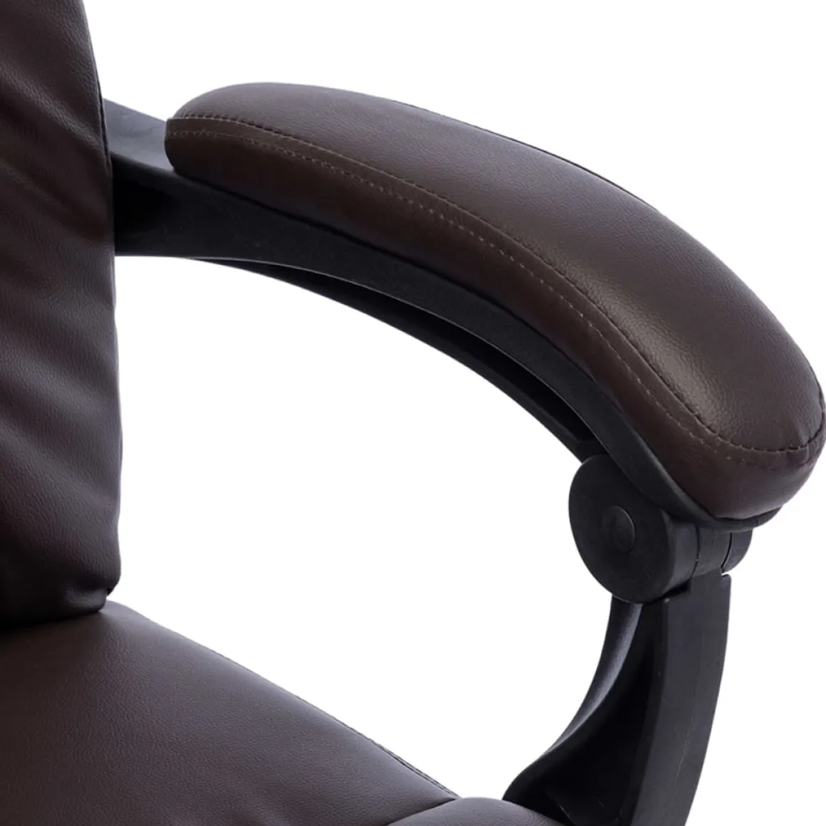 Silla de oficina Ammia función masaje reclinable 112-121x60x64 cm