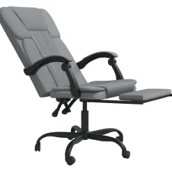 Silla de oficina Anie altura regulable respaldo reclinable 112,5-122x63x56 cm