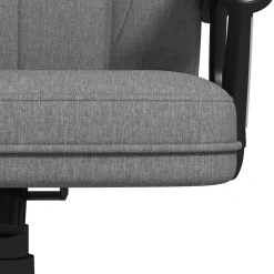 Silla de oficina Azal Vinsetto altura ajustable basculante gris 110-120x66x75 cm