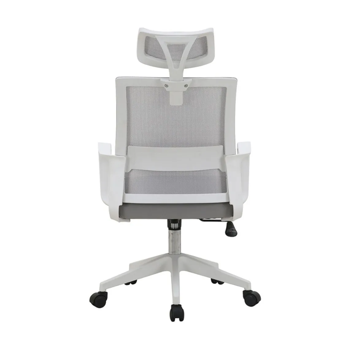Silla de oficina ergonómica altura regulable reposacabezas 111-120x61x61 cm