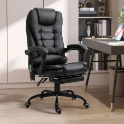 Silla de oficina Lady Vinsetto 7 puntos de masaje 111-121x67x79 cm