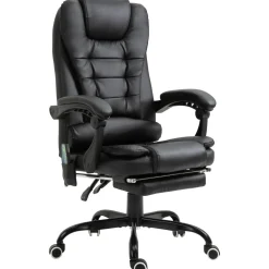 Silla de oficina Lady Vinsetto 7 puntos de masaje 111-121x67x79 cm