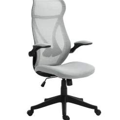 Silla de oficina Álex Homcom basculante altura regulable 113-121x66x66 cm