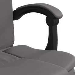 Silla de oficina Nusar reclinable con reposapiés 112,5-122x63x56 cm