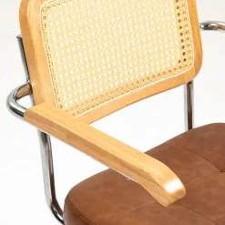 Silla de oficina Pulse Homcom basculante + altura regulable 82-90x55,5x60 cm