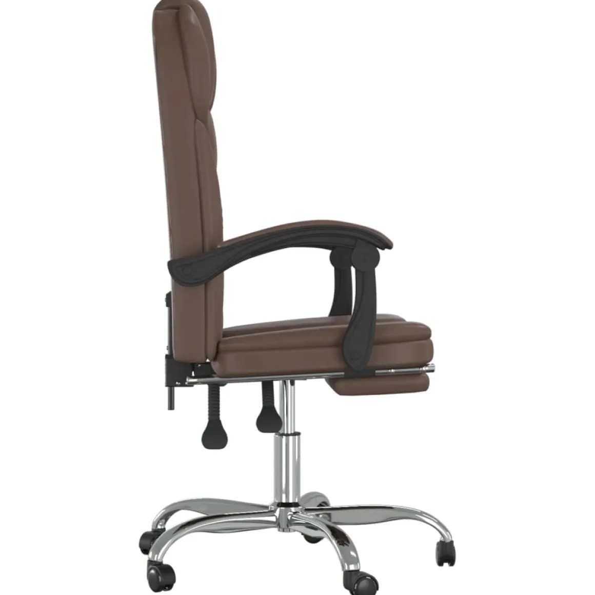 Silla de oficina Pulssar reclinable con reposapiés 112,5-122x63x56 cm