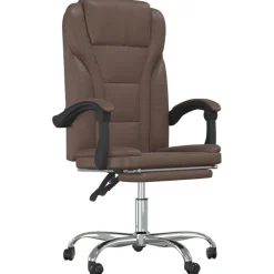 Silla de oficina Pulssar reclinable con reposapiés 112,5-122x63x56 cm