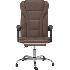 Silla de oficina Pulssar reclinable con reposapiés 112,5-122x63x56 cm