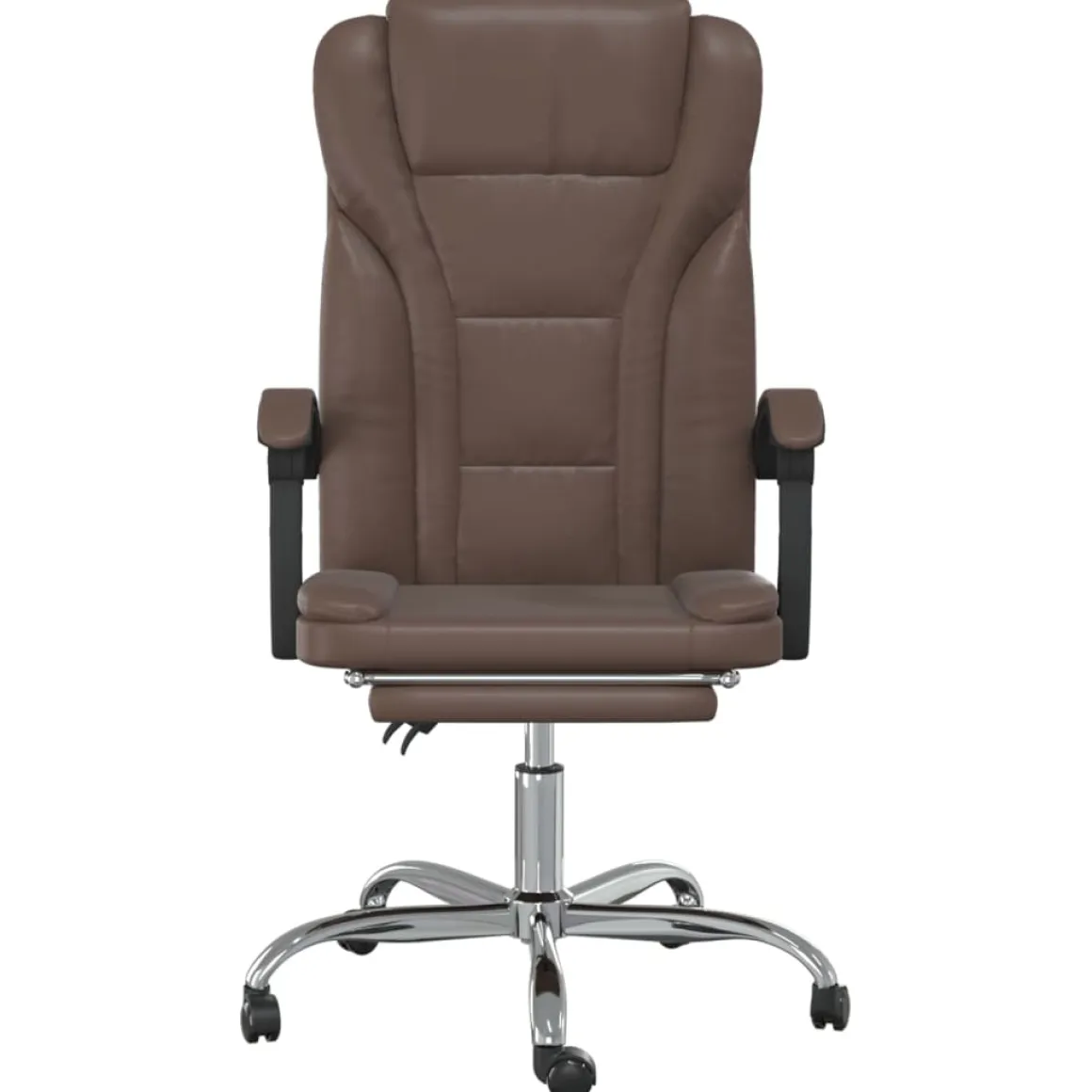 Silla de oficina Pulssar reclinable con reposapiés 112,5-122x63x56 cm