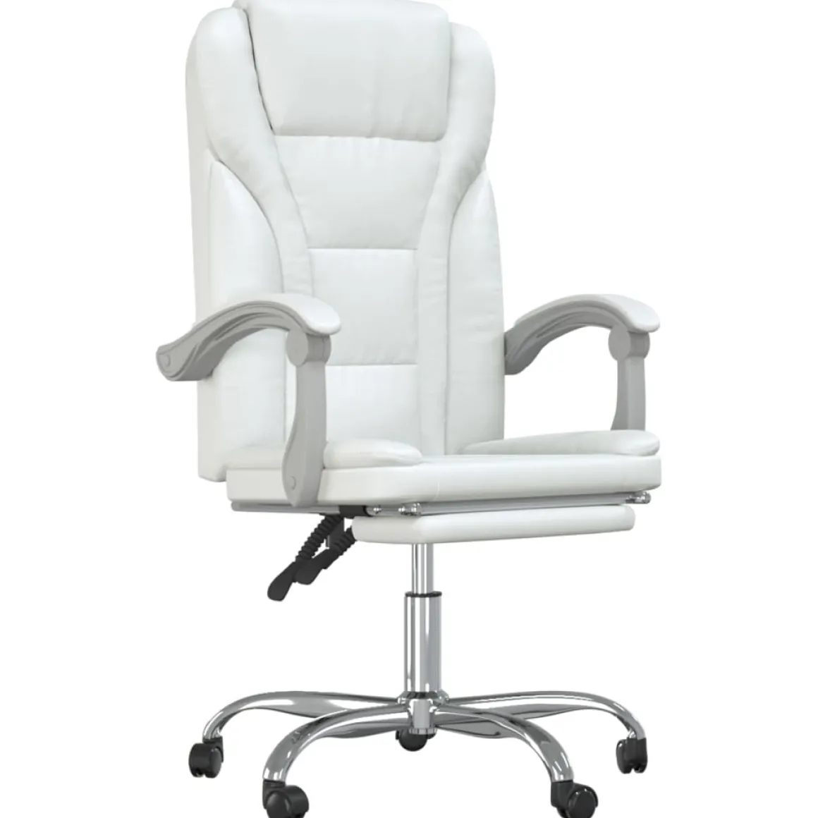 Silla de oficina Pulssar reclinable con reposapiés 112,5-122x63x56 cm