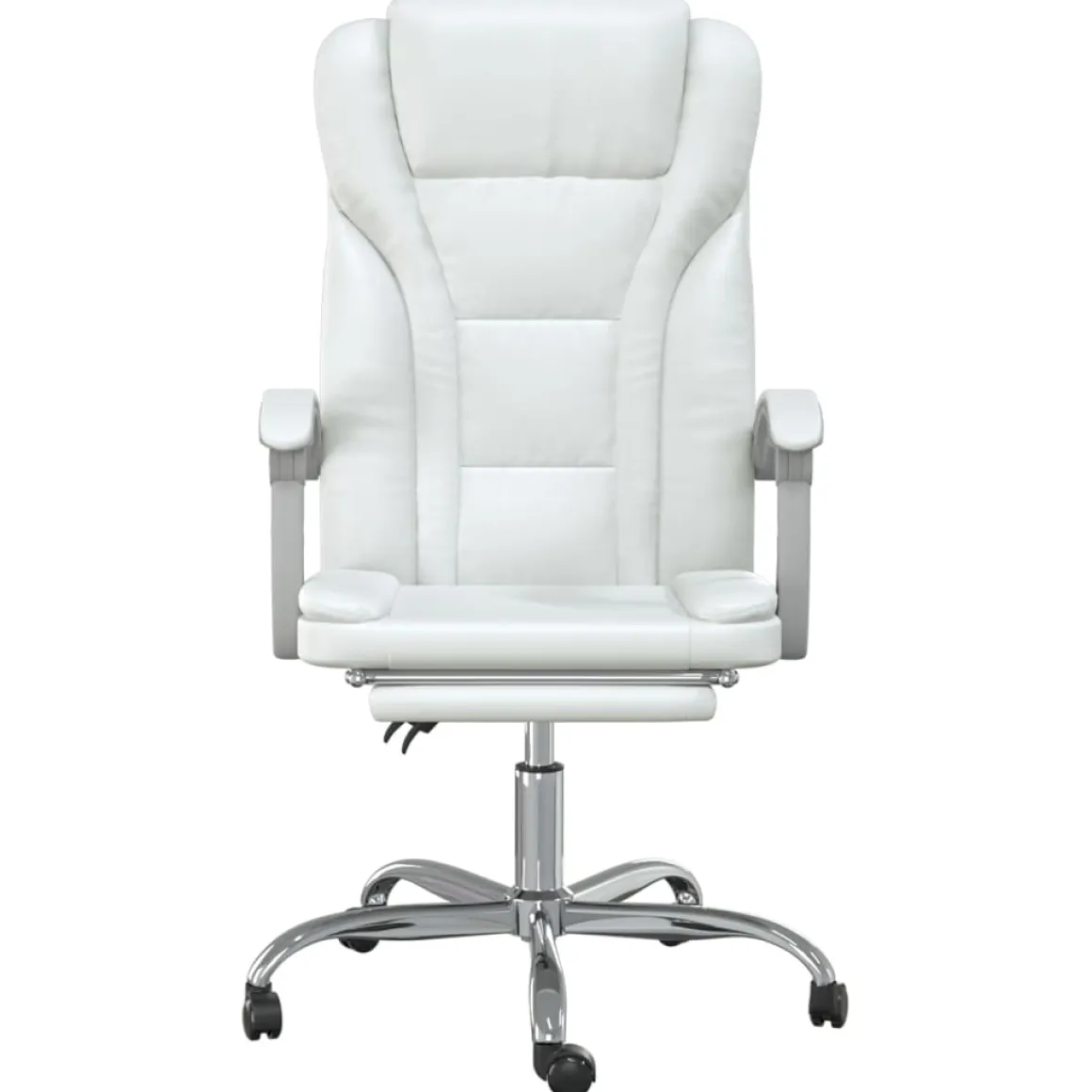 Silla de oficina Pulssar reclinable con reposapiés 112,5-122x63x56 cm
