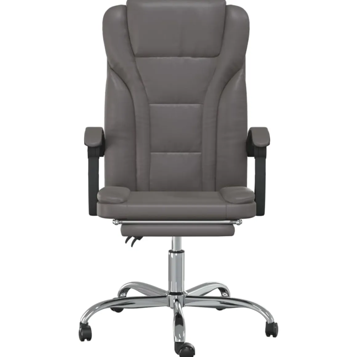 Silla de oficina Pulssar reclinable con reposapiés 112,5-122x63x56 cm