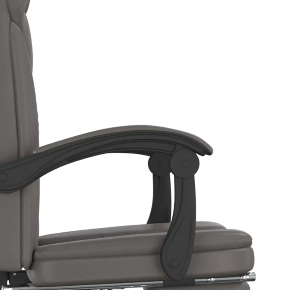 Silla de oficina Pulssar reclinable con reposapiés 112,5-122x63x56 cm