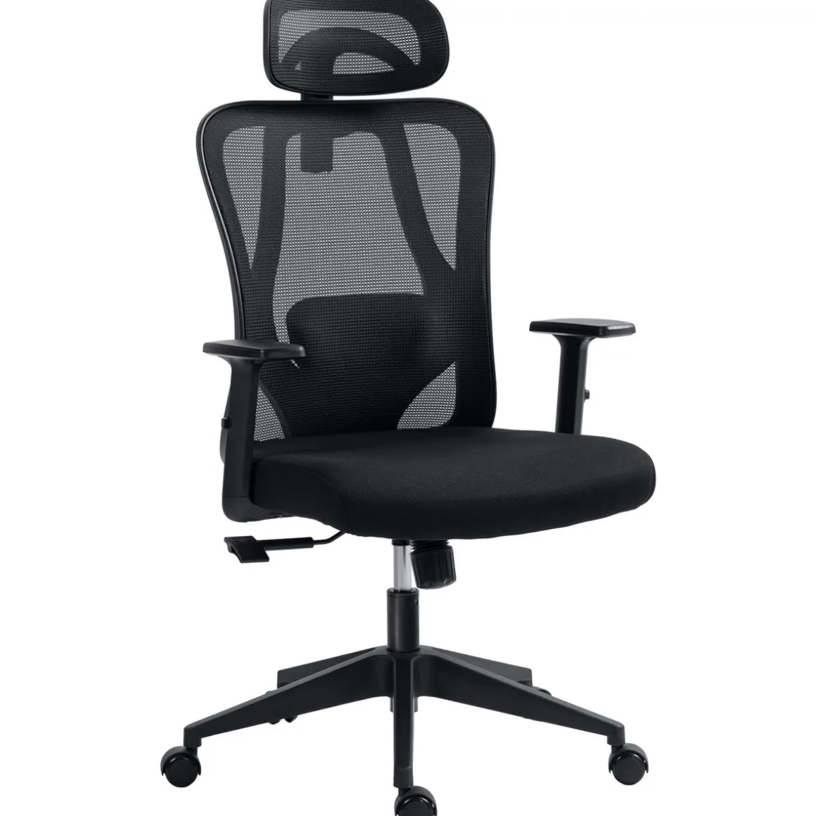 Silla de oficina Rider Vinsetto altura regulable negro 117-127x67x64 cm