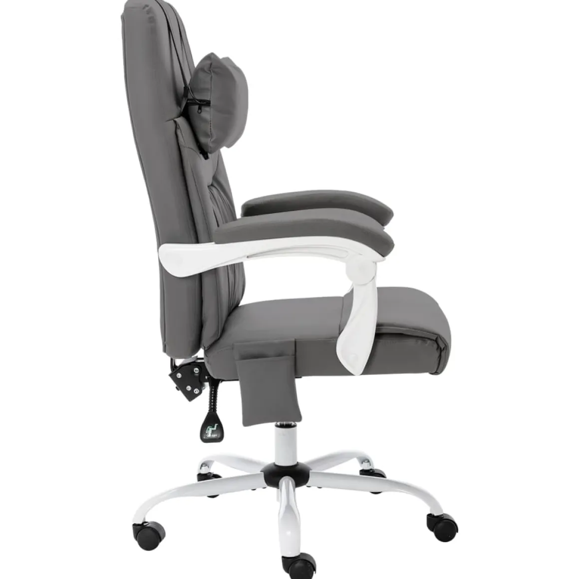 Silla de oficina Root función masaje reclinable 112-121x60x64 cm