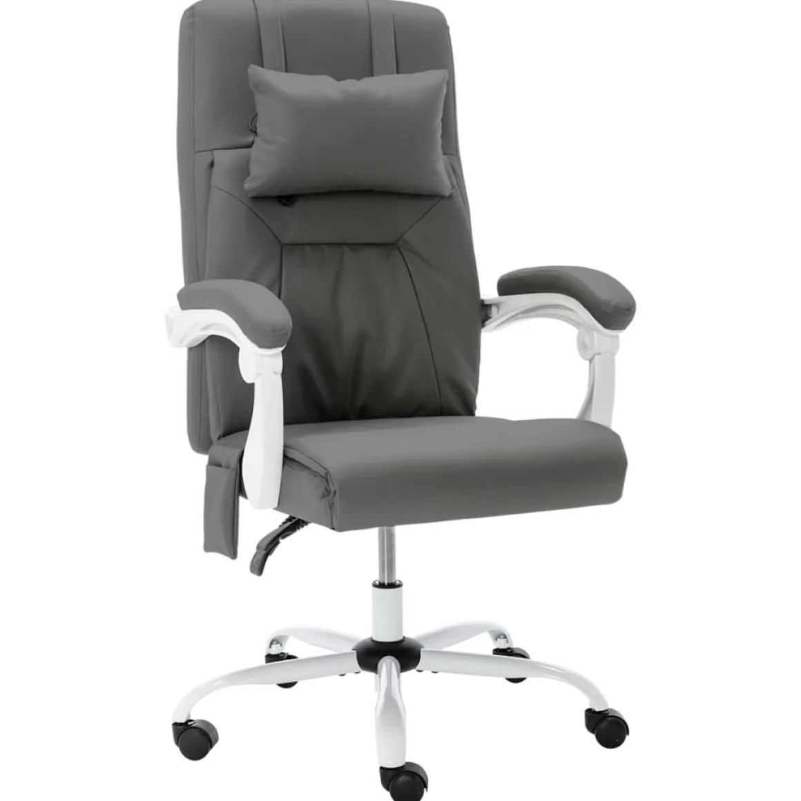 Silla de oficina Root función masaje reclinable 112-121x60x64 cm