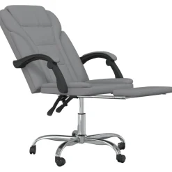 Silla de oficina Simos reclinable altura ajustable 112,5-122x63x56 cm