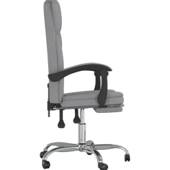 Silla de oficina Simos reclinable altura ajustable 112,5-122x63x56 cm