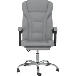 Silla de oficina Simos reclinable altura ajustable 112,5-122x63x56 cm