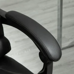 Silla de oficina Zeni reclinable + reposapiés 109-117x64,5x69 cm