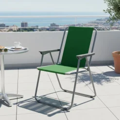 Silla de playa Aqua diseño plegable 75x45x52 cm