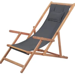 Silla de playa Brisa diseño plegable 95x112x60