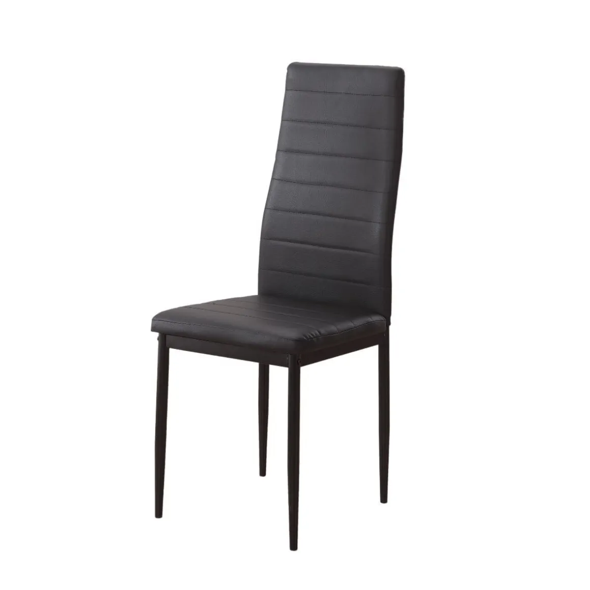 Silla Emiset acolchado polipiel 97x44x49 cm