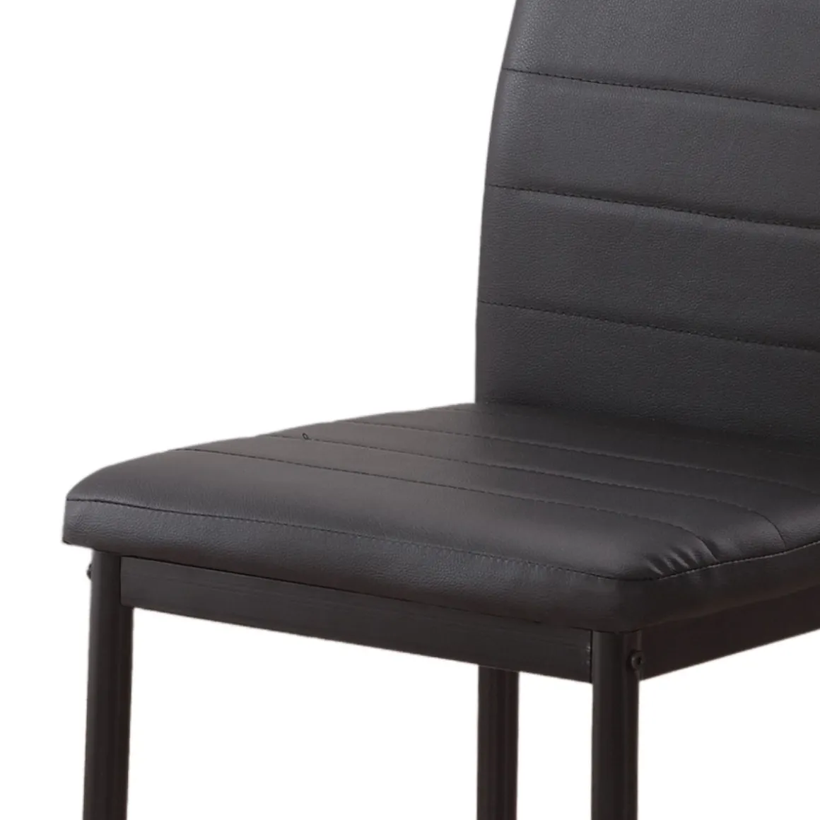 Silla Emiset acolchado polipiel 97x44x49 cm