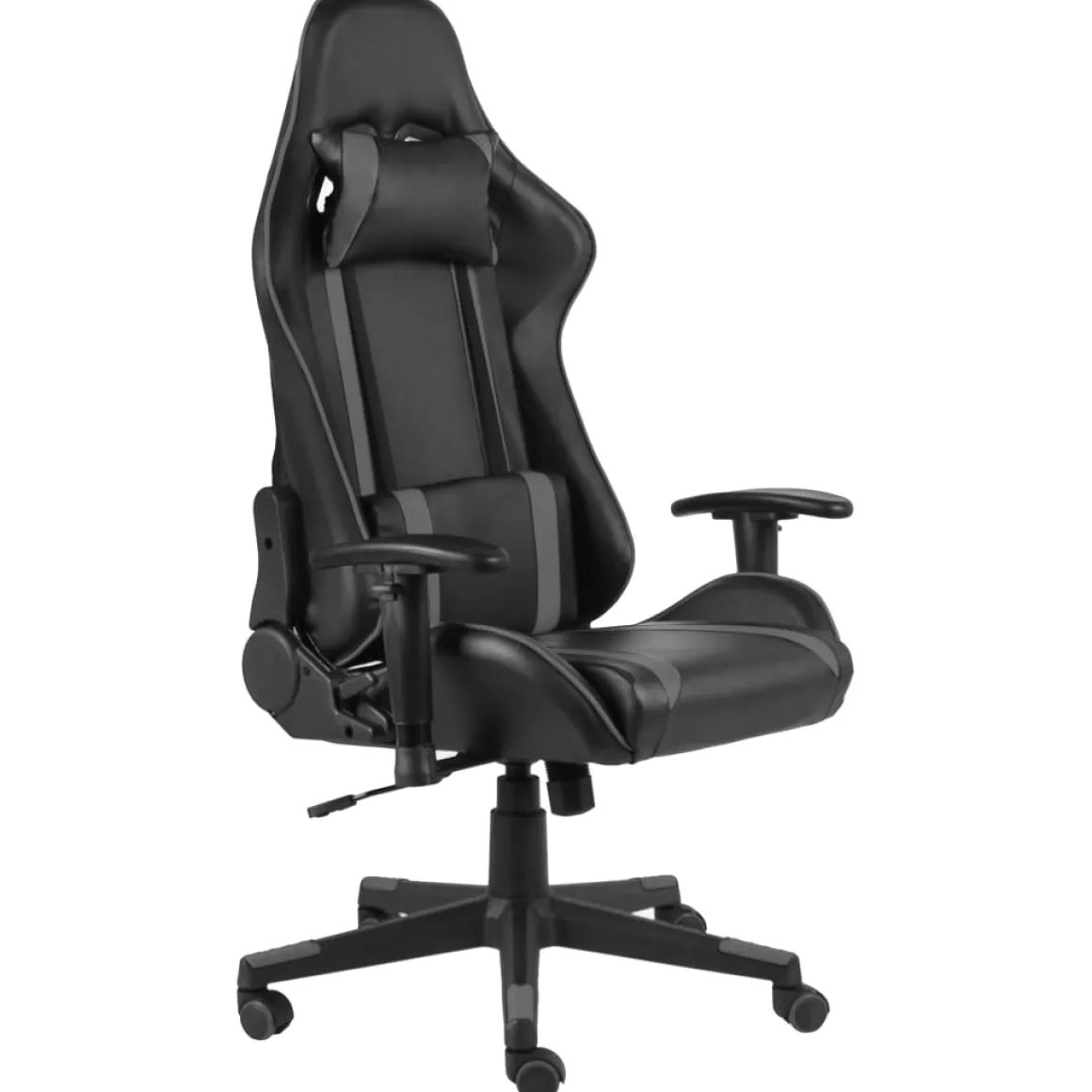 Silla gaming Ayton altura regulable + respaldo reclinable 123-133x60x69 cm