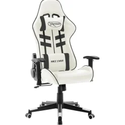 Silla gaming Cumbre altura ajustable con reposacabezas 123-133x67x61 cm