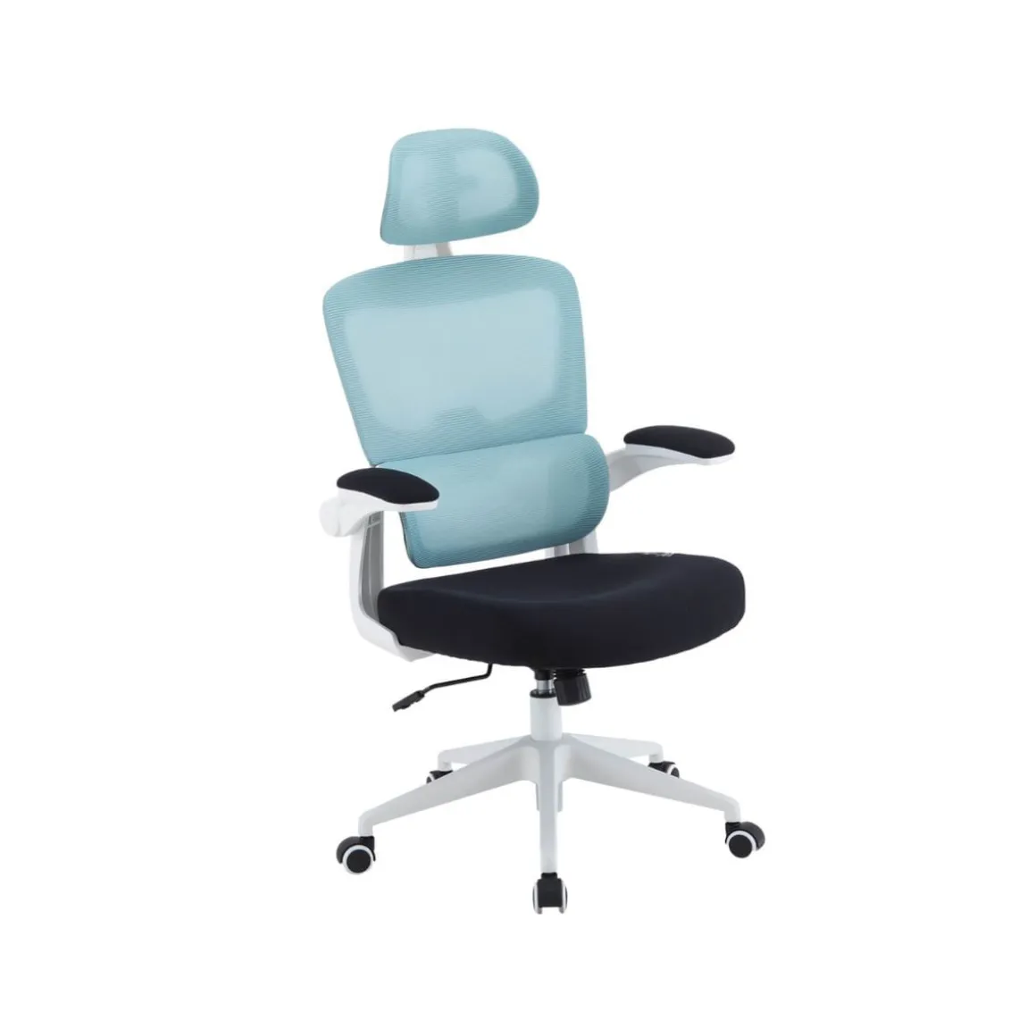 Silla gaming Ergo Waxter giratoria con ruedas abatible