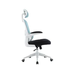 Silla gaming Ergo Waxter giratoria con ruedas abatible