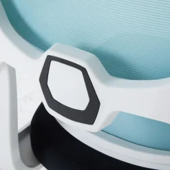 Silla gaming Ergo Waxter giratoria con ruedas abatible