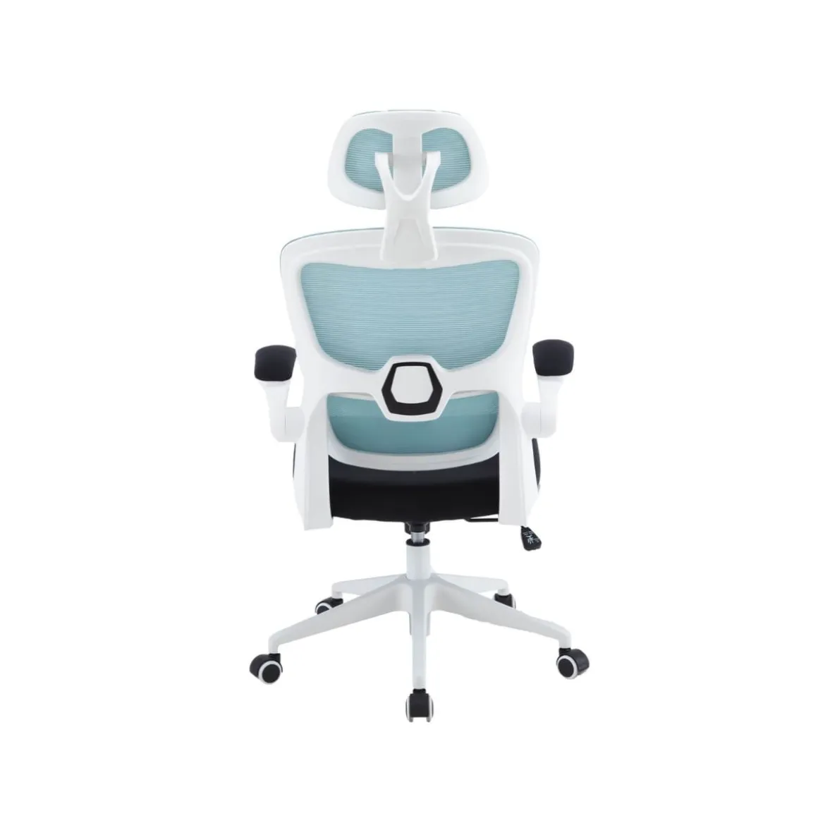 Silla gaming Ergo Waxter giratoria con ruedas abatible