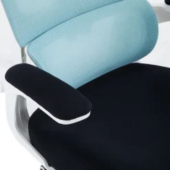Silla gaming Ergo Waxter giratoria con ruedas abatible