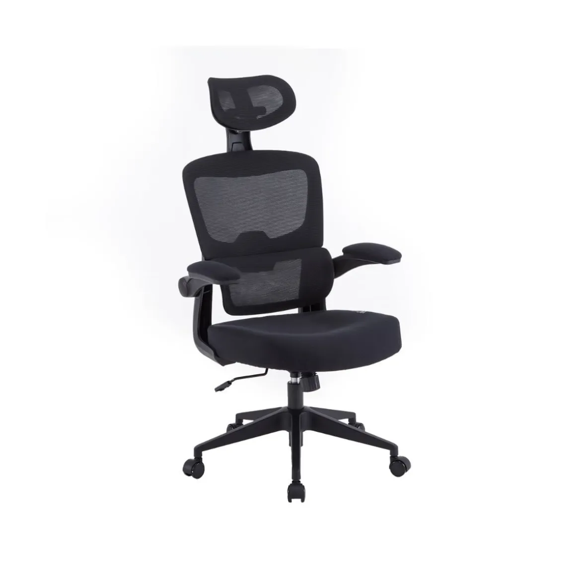 Silla gaming Ergo Waxter giratoria con ruedas abatible