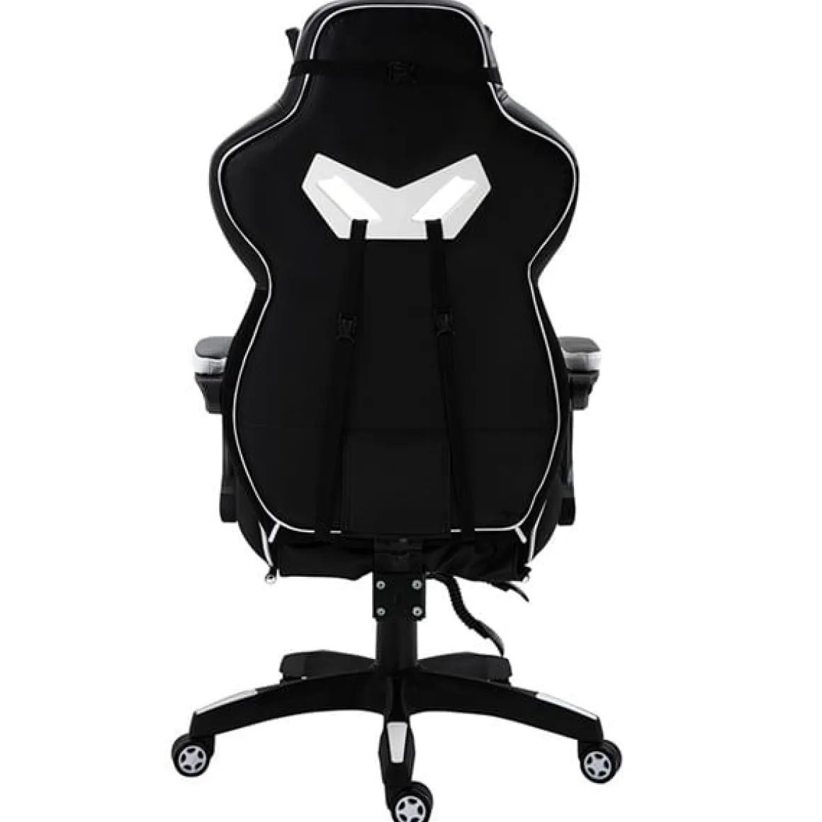 Silla gaming regulable con reposapiés