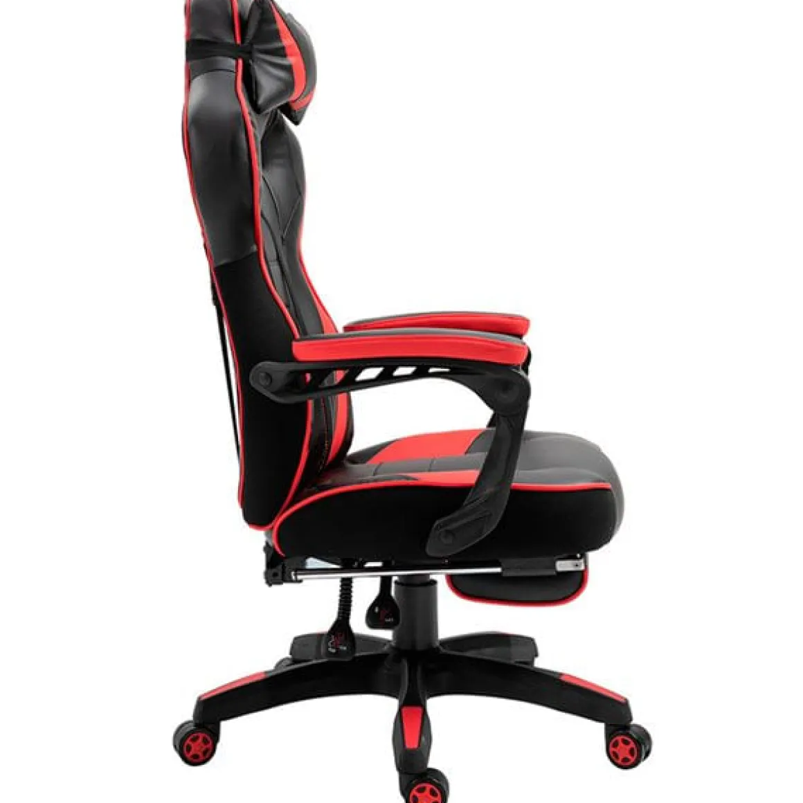 Silla gaming regulable con reposapiés