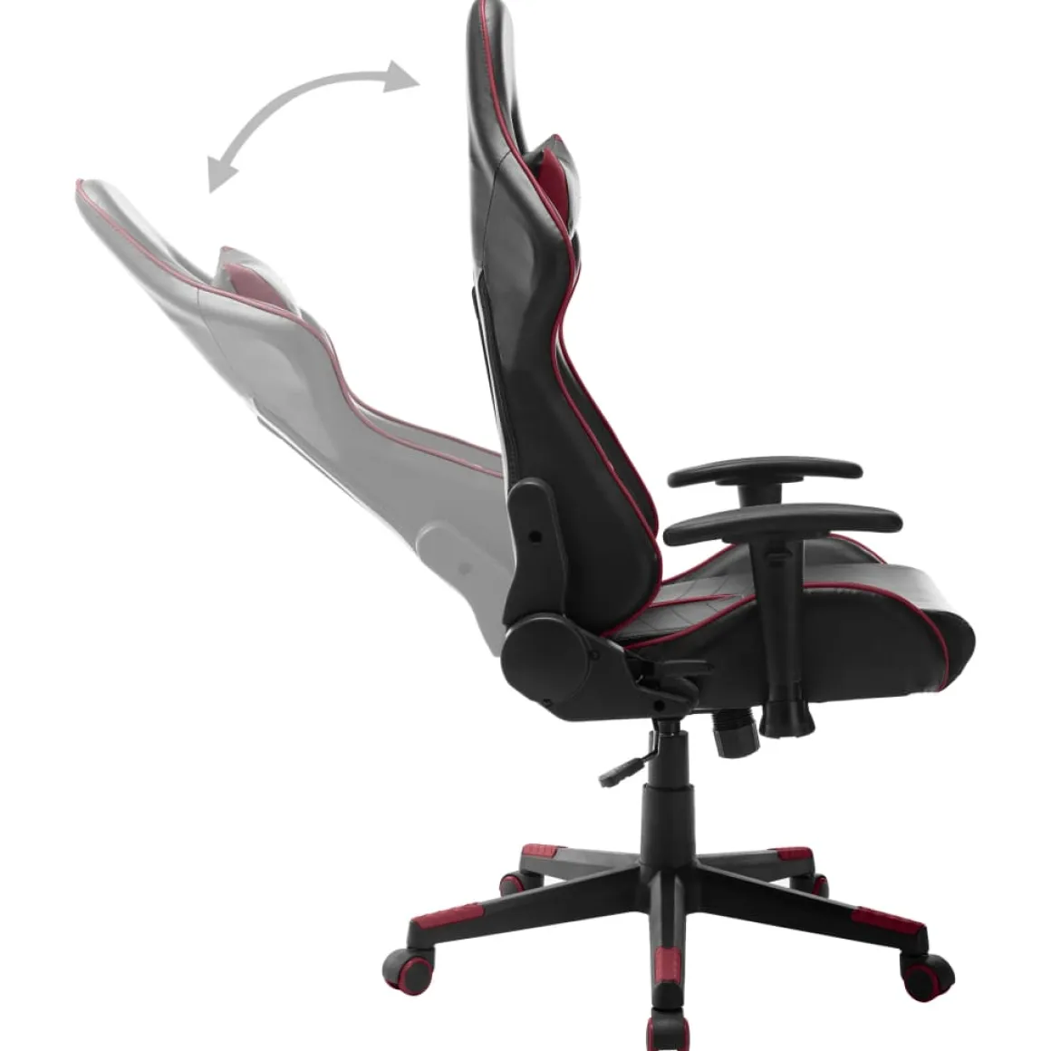 Silla gaming Spott altura ajustable respaldo reclinable 123-133x67x61 cm
