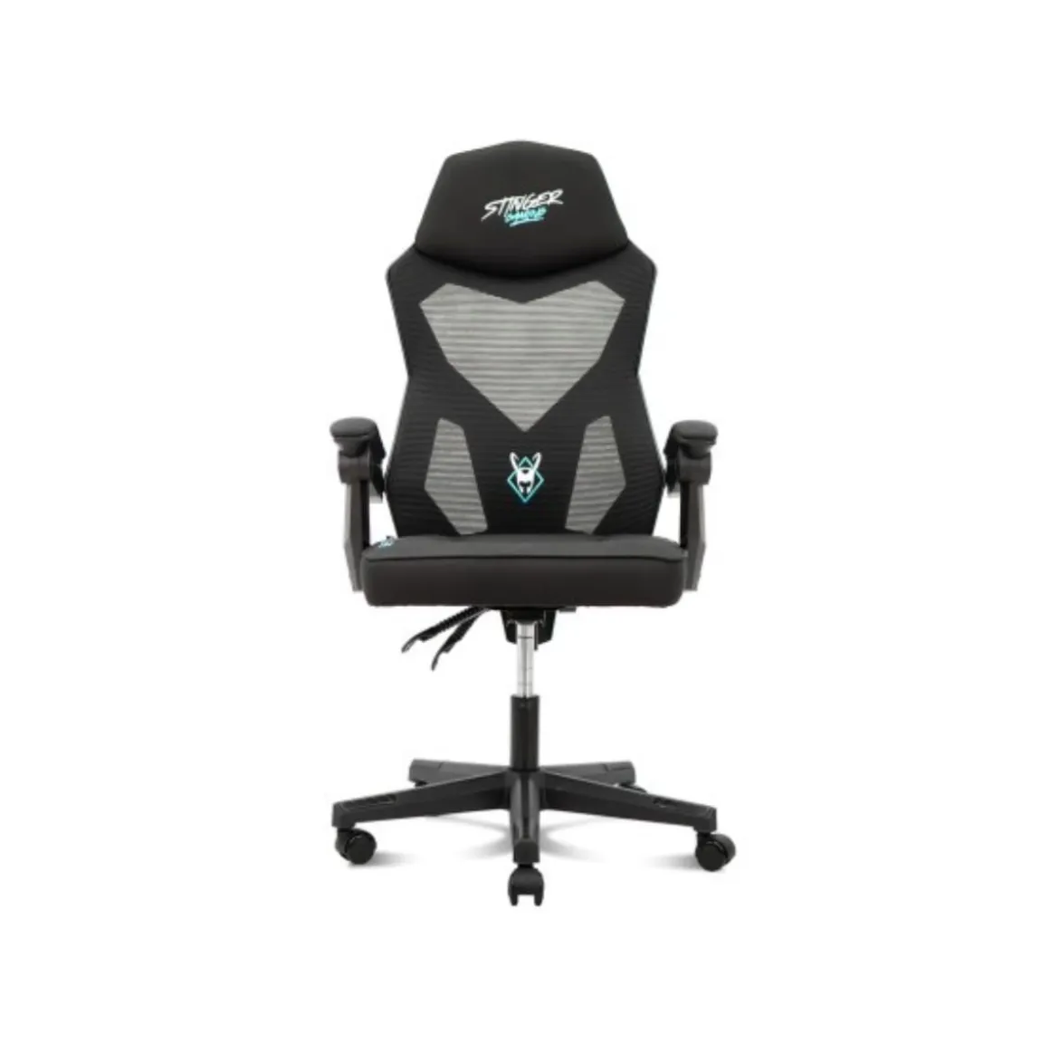 Silla gaming Woxter Stinger Station Sense altura + respaldo ajustable negro 114,5-124,5x65x51 cm
