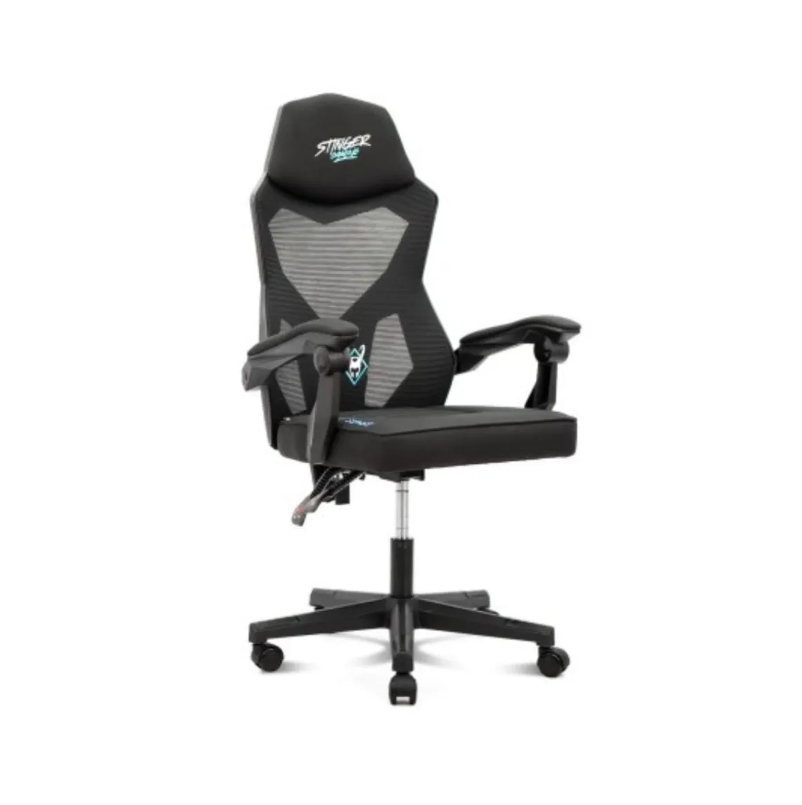 Silla gaming Woxter Stinger Station Sense altura + respaldo ajustable negro 114,5-124,5x65x51 cm