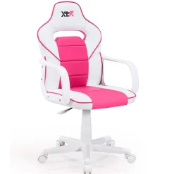 Silla gaming XTR Junior altura regulable símil piel 98-108x60x60 cm