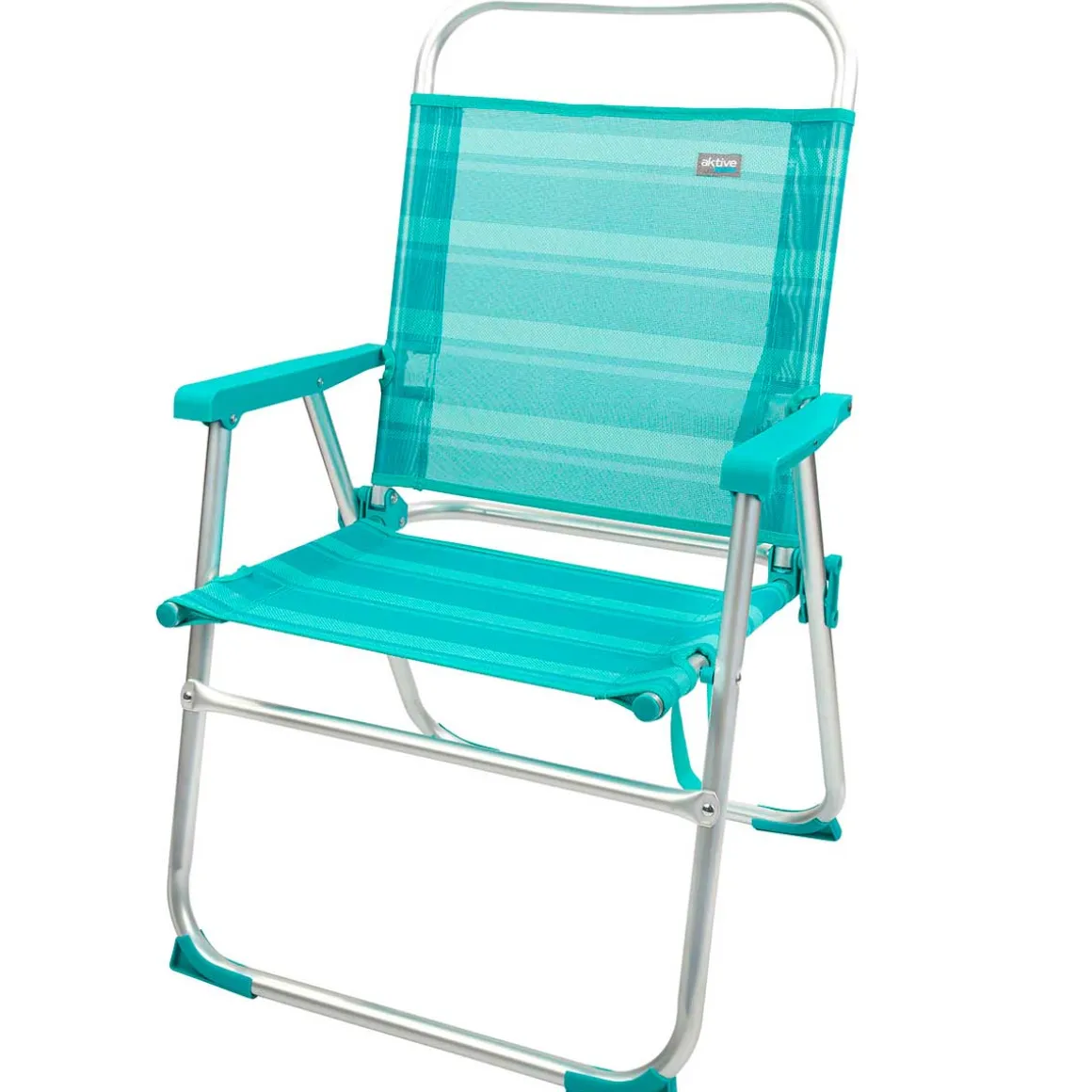 Silla plegable fija Aktive con asa 88x56x50 cm