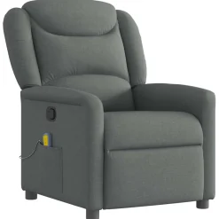 Sillón de masaje Arizaba 6 puntos de masaje reclinable 100x78x95 cm